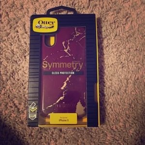 iPhone X/XS marble Otterbox